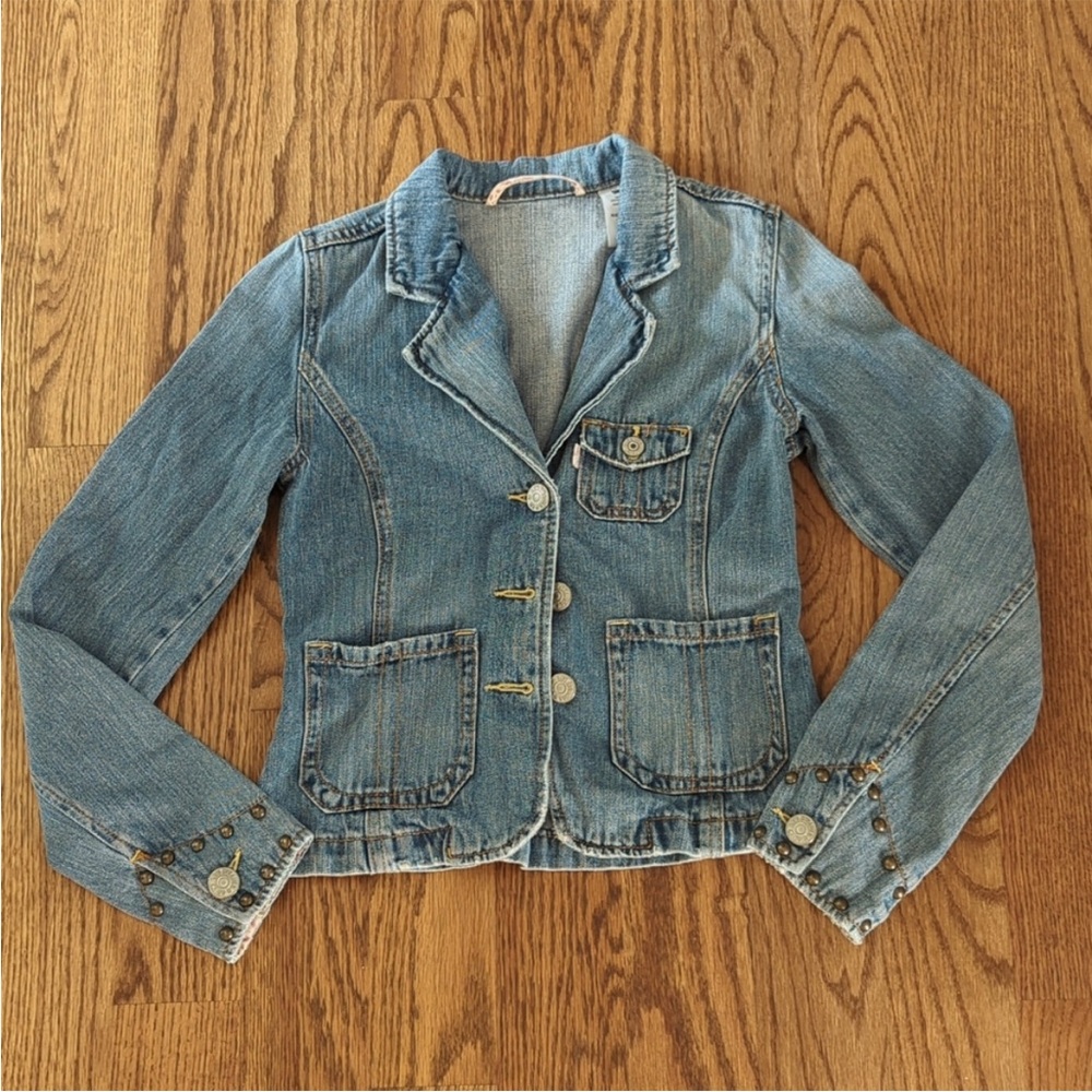 VTG Levi's Denim Blazer Jeans Jacket